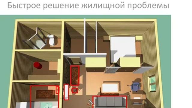 Жилой дом из бани Живем сразу у себя смотреть онлайн