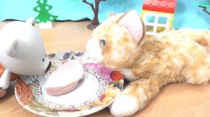 Новые ПИТОМЦЫ Ми ми мишек! Кролик, Котик и пушистик Мультики про Кешу и Тучку