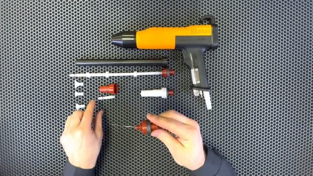 Etalon: Ручной распылитель MG300 (замена насадок для распыления порошковых красок). смотреть онлайн