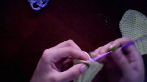 Вязание крючком .Вязаные царапки крючком