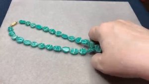 Бусы из АМАЗОНИТА. Украшения для Светланы из Благовещенска. Часть 6.