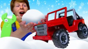 Машинка Джип сломалась! Мультики машинки для мальчиков