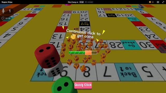 Игра "Dice Gang"или "Банда Игральных костей". смотреть онлайн