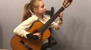 Повесма Дарья - Ф. Карулли - Соната N1, III часть, Рондо Ля-мажор