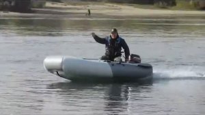 Лодка Аквилон  СВ-300 мотор меркурий 6л.с Четырех тактный