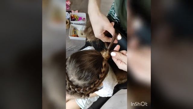 Прическа на каждый день. Техника рыбий хвост. смотреть онлайн