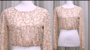 Нежная романтическая блузка из шифона по базовой основе. Моделирование. Раскрой. Пошив.