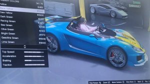 GTA 5 online Ocelot Locust car customization