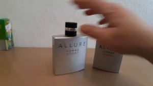 Купил себе парфюм Chanel Alure Homme Sport на сайте eBay