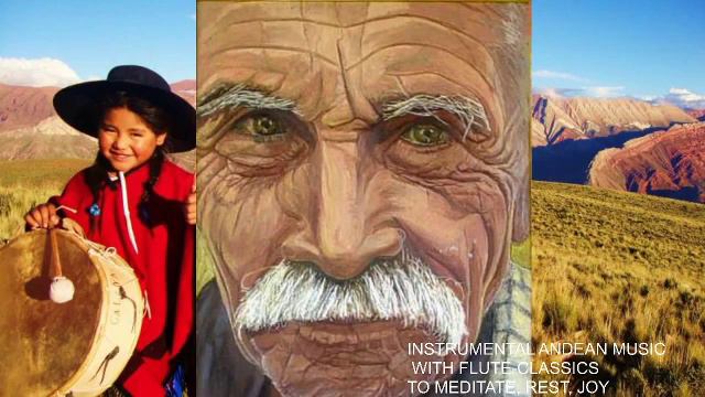 INSTRUMENTAL ANDEAN MUSIC WITH FLUTE-CLASSICS TO MEDITATE, REST, JOY смотреть онлайн