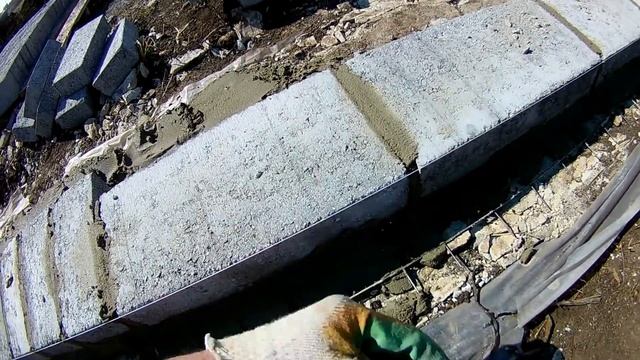 КАК выровнять цоколь КИРПИЧЕМ с БОЛЬШИМ ПЕРЕПАДОМ по земле!