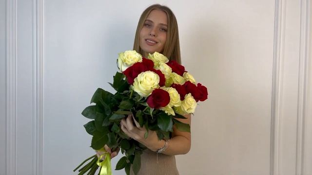 Купить 17 роз Букет №2 на FlowBeri ru смотреть онлайн