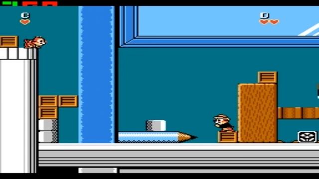 ЧИП и ДЕЙЛ Chip 'n Dale Total Recall Эмулятор DENDY 8 Bit BLASTER and NAPALM Game Voice
