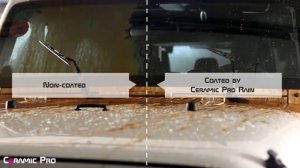 Полировка стекол автомобиля с помощью Ceramic Pro