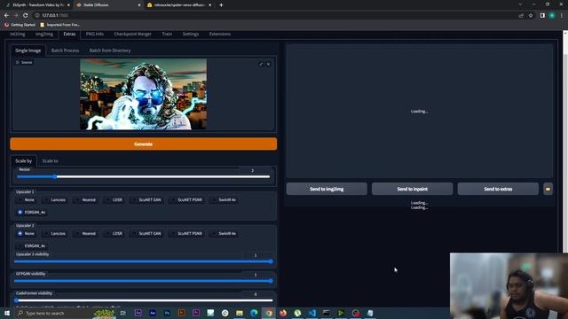 Stable Diffusion and Ebsynth Tutorial  Full workflow