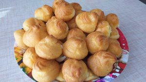 Пирожные Профитроли получатся у каждого // Profiteroles Recipe