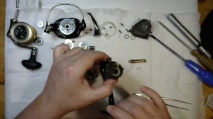 Катушка Ryobi Verum 2000 - ТО своими руками.