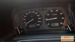 Golf 3. История большой поломки. Часть 1.Стрелка температуры.