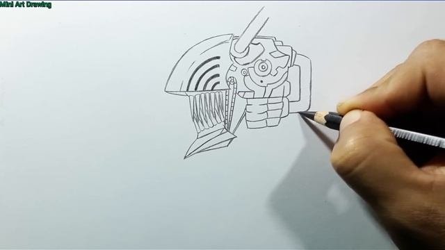 Easy Anime Drawing | How To Draw Chainsaw Man ( Denji ) Drawing Tutorial