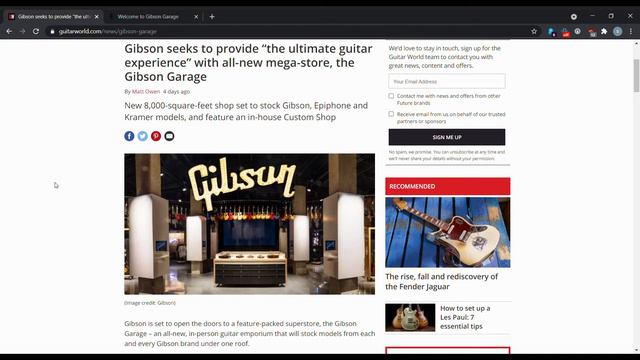 Gibson Garage смотреть онлайн