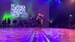 Improv West Coast Swing - Ben Morris & Victoria Henk - Scandinavian Open WCS  2023 Pro Demos