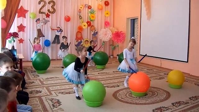 барабанщицы старшая группа