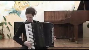 В. Рябов "Река любви" Аккордеонистка Лидия СКАЧКО - Беларусь