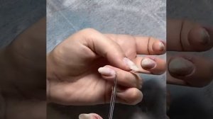 Удаление кутикулы. Nails. Cuticle