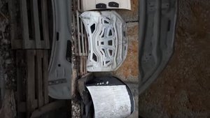 Рихтовка алюминиевого капота (audi A7) 3 частина "straightening of the aluminum hood 3"