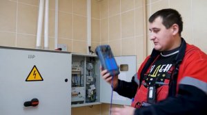 Измерение сопротивления петли "Фаза-нуль" прибором ИФН-200