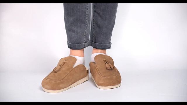 Тапочки ортопедические Ortmann, светло-коричневый смотреть онлайн