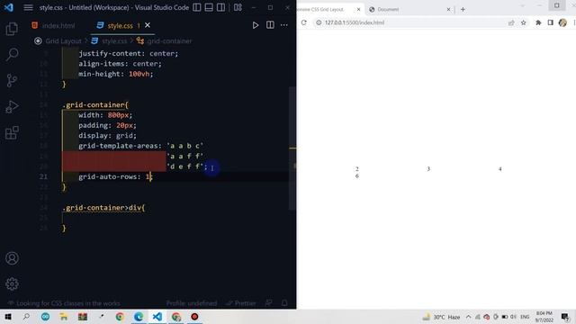 Responsive CSS Grid Layout design | HTML & CSS beginner level projects
