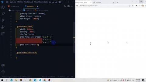Responsive CSS Grid Layout design | HTML & CSS beginner level projects