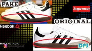Adidas Samba OG White Original & Fake