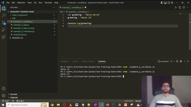 ES 6: Day 1 - Variables | Differences Between Var, Let, and Const смотреть онлайн