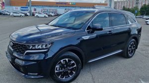 Kia Sorento - полировка и бронирование кузова полиуретановой плёнкой, нанесение двух слоев керамики