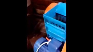 Работа угольной дробилки "Щелкунчик"