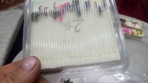 как хранить (обманки) мушки на хариуса , органайзер своими руками