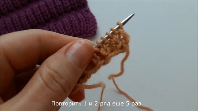 КРАСИВО И ПРОСТО! ШИКАРНЫЙ ОБЪЕМНЫЙ УЗОР СПИЦАМИ!