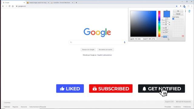 Cómo sacar el código de color de cualquier elemento del navegador (Color Picker) смотреть онлайн
