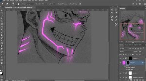 ANIME art glow effect || Photoshop Tutorial || Swaggy Creator