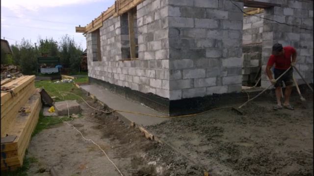 Дом из пеноблока 90 м 2 за 15 дней смотреть онлайн