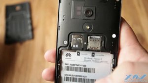 Как вставить SIM-карту в Huawei Honor 3 (XDRV.RU)