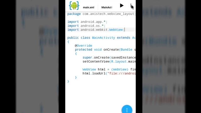 AIDE Tutorial {webview layout}#8 смотреть онлайн