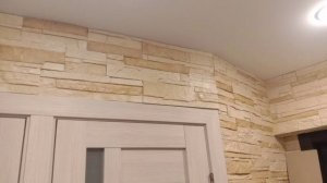 Ремонт коридора. Декоративный камень. Фотогалерея. Трешка на Шмидта.