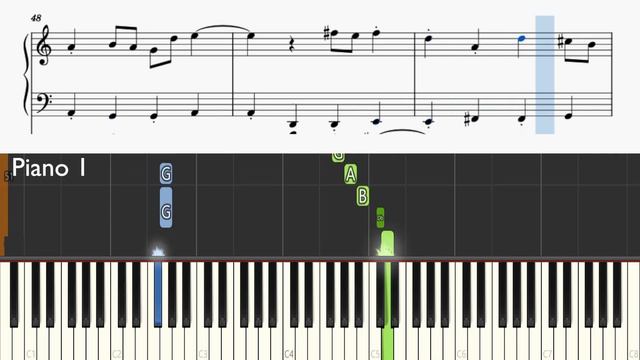 Bluey ~ The Weekend ~ Piano Solo & Duet Tutorial смотреть онлайн