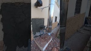 Устоновка сэндвич трубы на газовый котёл всё выполнено качественно и профессионально!!!89275595083