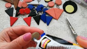 Серьги из кожи своими руками