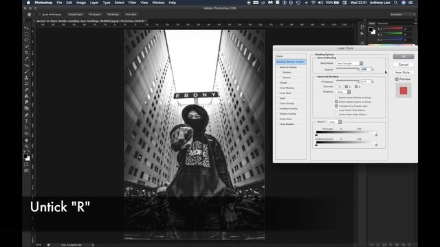 How To Create Glitch Effect On Portrait | Photoshop Tutorial смотреть онлайн