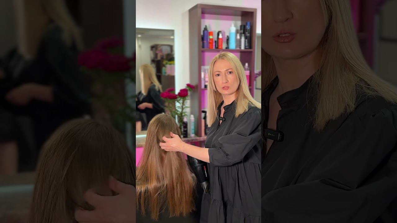 Как правильно сушить корни волос? #укладка #волосы #красота #стрижка #окрашивание #hairstyle #hair смотреть онлайн
